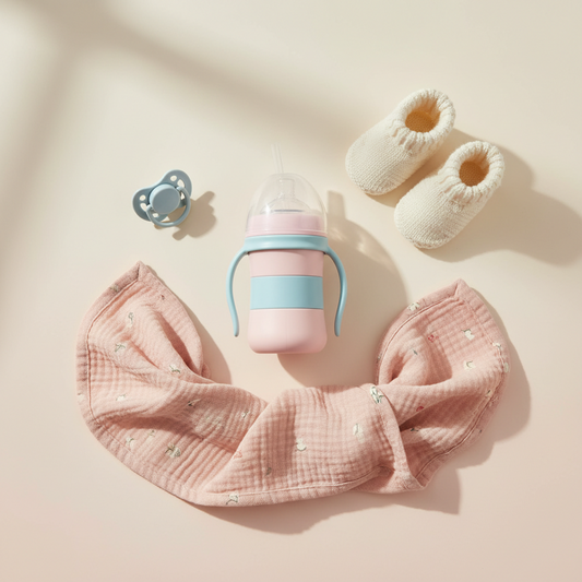 3-in-1 Hands-Free Baby Feeding Bottle