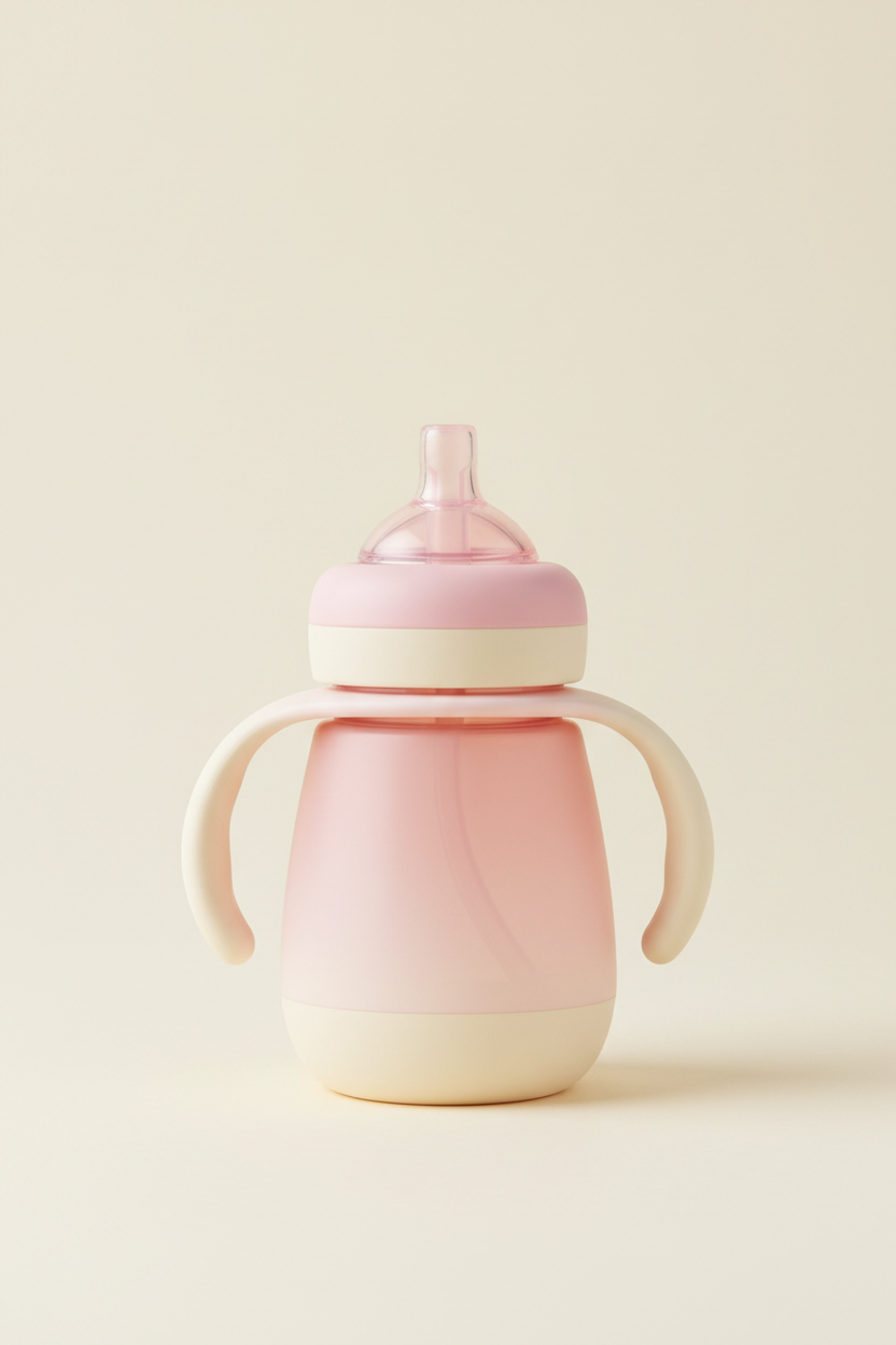 3-in-1 Hands-Free Baby Feeding Bottle