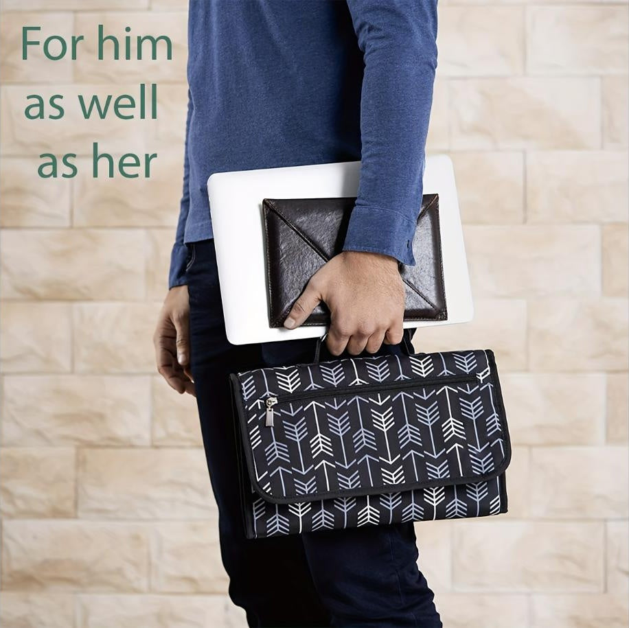 Baby Changing Pad - Portable One-Hand Diaper Change Mat for Diaper Bag & Changing Table