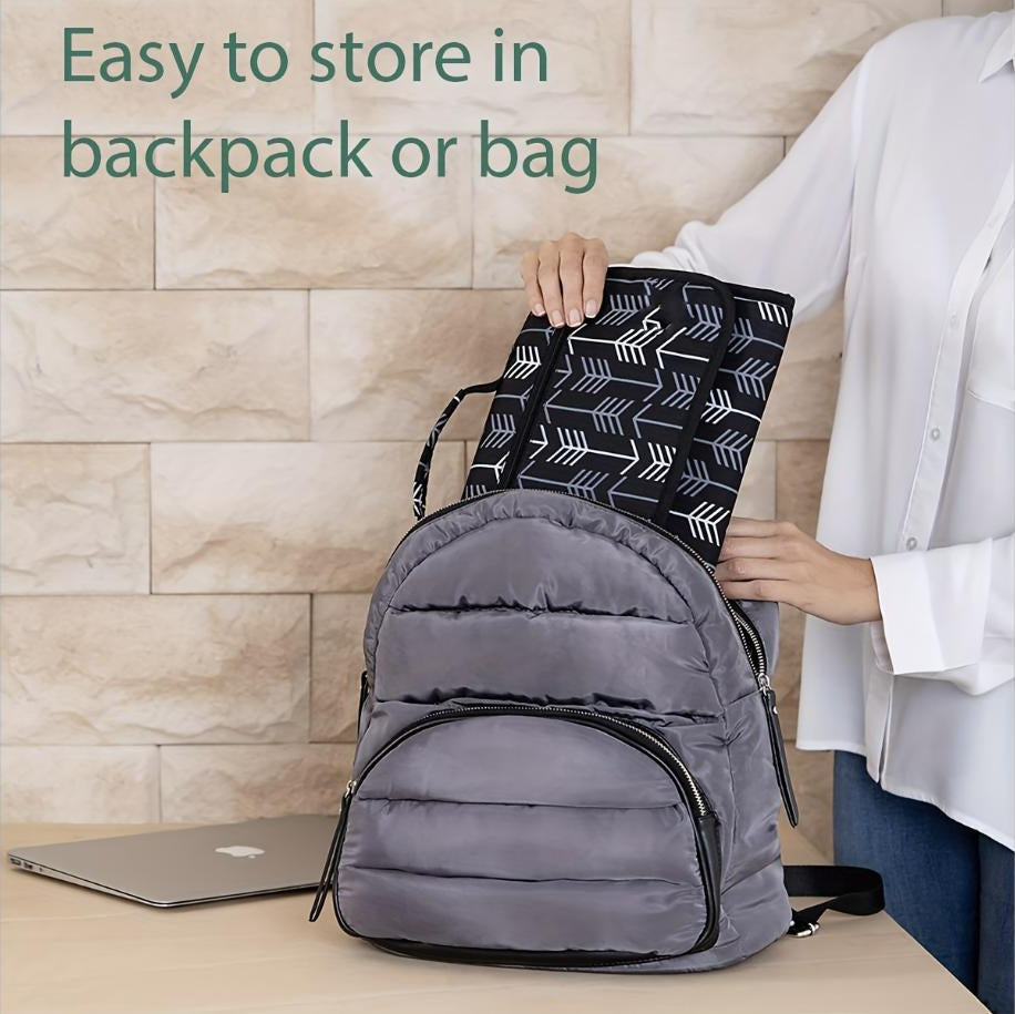 Baby Changing Pad - Portable One-Hand Diaper Change Mat for Diaper Bag & Changing Table